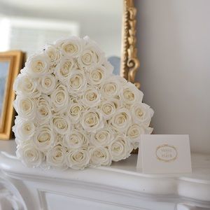 Venus et fleur | Large Heart Suede